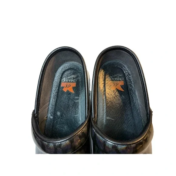 Rare Retired Dansko XP Women's Professional Comfort Clog Animal Print 38 Nursing - Picture 7 of 9